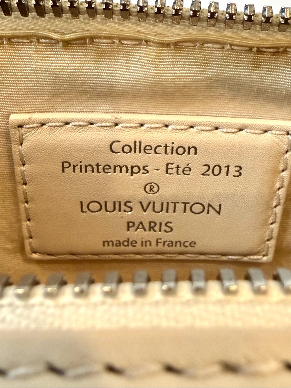 Louis Vuitton 2013 LTD Damier Plush Cube Speedy EastWest, yellow/silver, EUC🦄 - Picture 14 of 17